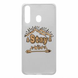 Чехол для Samsung A60 Mountains - Stay Wild - PrintSalon