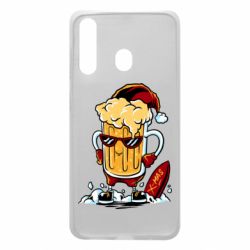 Чехол для Samsung A60 New Year's beer - PrintSalon