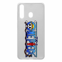 Чехол для Samsung A60 One Piece Logo Skull - PrintSalon