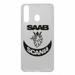 Чехол для Samsung A60 Scania SAAB logo - PrintSalon