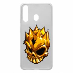 Чехол для Samsung A60 Standoff - Gold Skull - PrintSalon