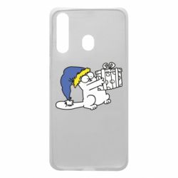 Чехол для Samsung A60 Украинский кот саймона с подарком - PrintSalon