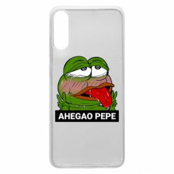 Чехол для Samsung A70 Аhegao PePe - PrintSalon