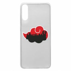 Чехол для Samsung A70 Akatsuki Members Red Cloud - PrintSalon