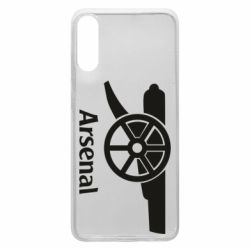 Чехол для Samsung A70 Arsenal simple logo - PrintSalon