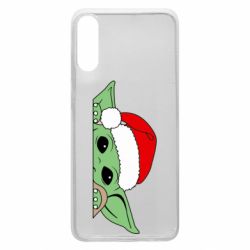 Чохол для Samsung A70 Baby Yoda Santa