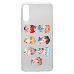 Чехол для Samsung A70 BTS cute boys - PrintSalon