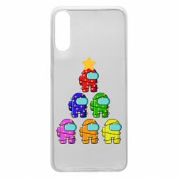 Чохол для Samsung A70 Christmas Tree Among Us - PrintSalon