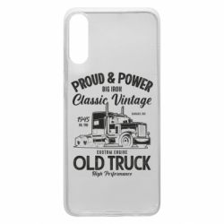 Чехол для Samsung A70 Custom old truck - PrintSalon