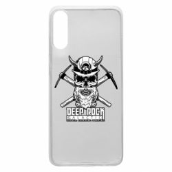 Чехол для Samsung A70 Deep Rock Galactic skull - PrintSalon