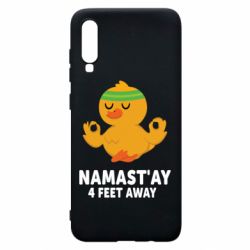 Чехол для Samsung A70 Duck Namast'ay Away - PrintSalon