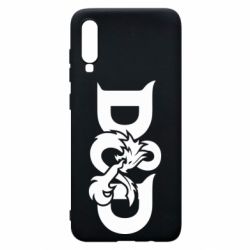 Чехол для Samsung A70 Dungeons s Dragons logo - PrintSalon