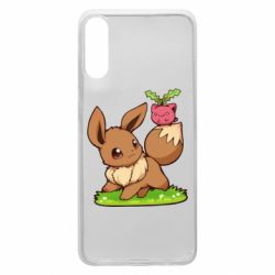 Чохол для Samsung A70 Eevee with Hoppip - PrintSalon