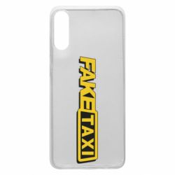 Чехол для Samsung A70 Fake taxi logo 2 - PrintSalon