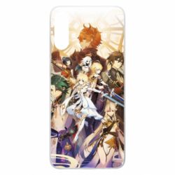 Чехол для Samsung A70 Genshin Impact Characters - PrintSalon
