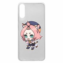 Чехол для Samsung A70 Genshin Impact chibi Diona - PrintSalon