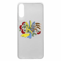 Чохол для Samsung A70 Герб колоски і калина - PrintSalon