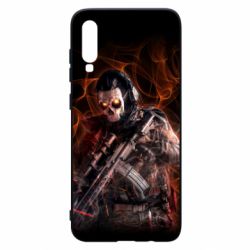 Чехол для Samsung A70 Ghost On Fire - PrintSalon