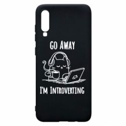 Чехол для Samsung A70 Go away i'm introverting - PrintSalon