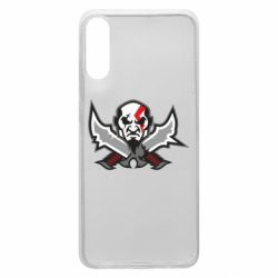Чехол для Samsung A70 God of war Kratos vector - PrintSalon