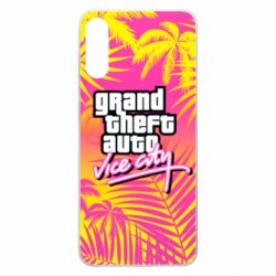 Чехол для Samsung A70 GTA city - PrintSalon