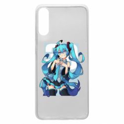 Чехол для Samsung A70 Hatsune Miku art - PrintSalon