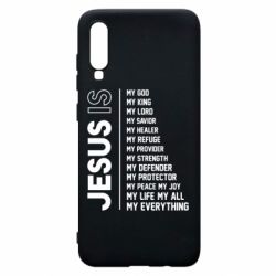 Чехол для Samsung A70 Jesus is - PrintSalon