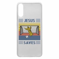Чехол для Samsung A70 Jesus will save - PrintSalon