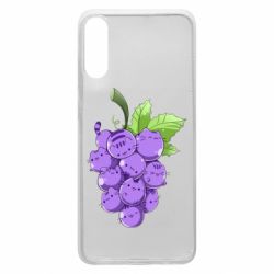 Чехол для Samsung A70 Кот-виноград - PrintSalon
