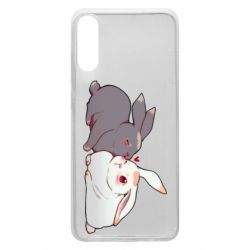 Чехол для Samsung A70 Кролики Вэй и Лань - PrintSalon