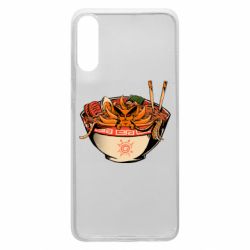 Чехол для Samsung A70 Kurama in ramen - PrintSalon