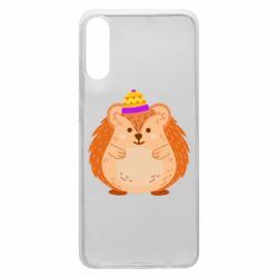 Чехол для Samsung A70 Little hedgehog in a hat - PrintSalon