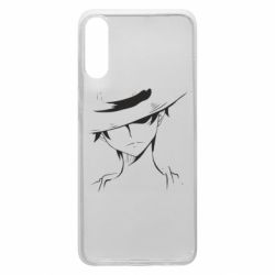 Чохол для Samsung A70 Luffy in a hat - PrintSalon
