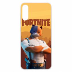 Чехол для Samsung A70 Meowscles and logo - PrintSalon