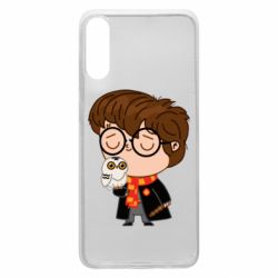 Чехол для Samsung A70 Милый Гарри с совой - PrintSalon