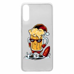 Чохол для Samsung A70 New Year's beer