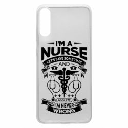 Чехол для Samsung A70 Nurse I'm Never Wrong - PrintSalon