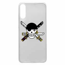 Чехол для Samsung A70 One Piece Zoro logo - PrintSalon