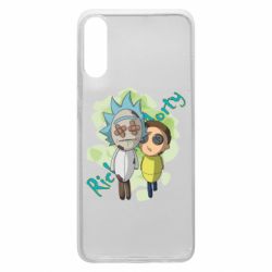 Чехол для Samsung A70 Rick and Morty voodoo doll - PrintSalon