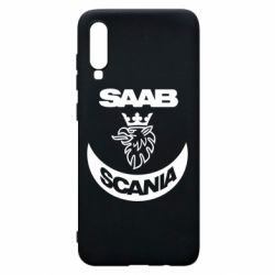 Чехол для Samsung A70 Scania SAAB logo - PrintSalon