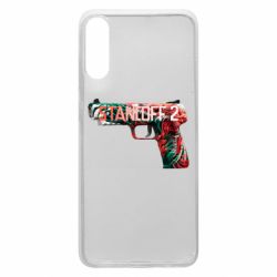 Чехол для Samsung A70 Standoff pistol - PrintSalon