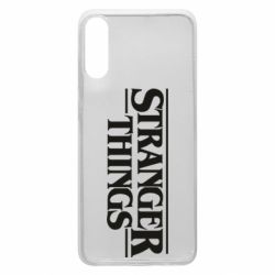 Чехол для Samsung A70 Stragner Things Logo - PrintSalon