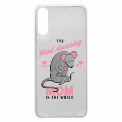 Чехол для Samsung A70 The Most amazing mom in the world - PrintSalon