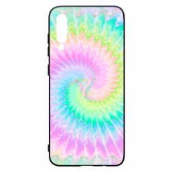 Чохол для Samsung A70 Tie dye spiral - PrintSalon
