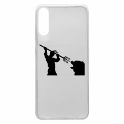 Чехол для Samsung A70 Тризубом по морде - PrintSalon