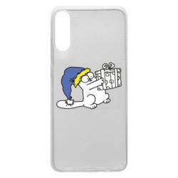 Чехол для Samsung A70 Украинский кот саймона с подарком - PrintSalon