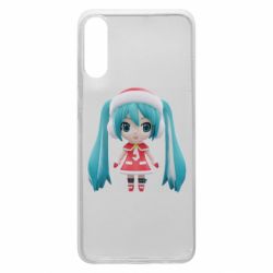 Чехол для Samsung A70 Winter Hatsune Miku - PrintSalon