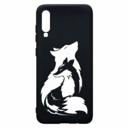 Чехол для Samsung A70 Wolf And Fox - PrintSalon