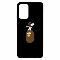 Чехол для Samsung A72 5G A bathing ape peanuts - PrintSalon