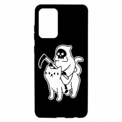 Чохол для Samsung A72 5G Death and cat - PrintSalon